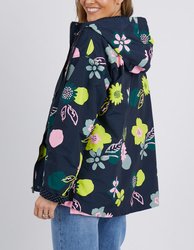 Mimosa Floral Raincoat