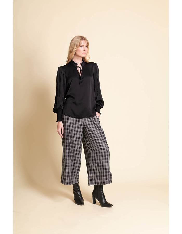 Shirring Detail Women's Blouse 