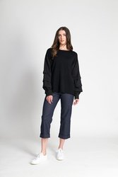 Pleated Woven Top