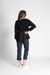 Pleated Woven Top
