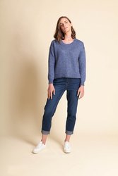 Cropped Scoop Neck Top
