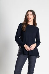 Layered Contrast Woven To