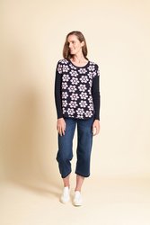 Floral Jacquard Jumper