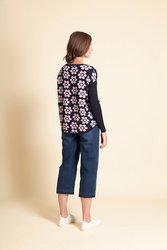 Floral Jacquard Jumper