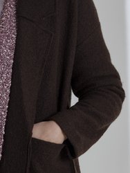 L/S Boiled Wool Coat