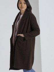 L/S Boiled Wool Coat