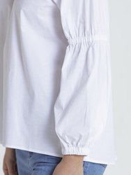 Gathered Sleeve Top