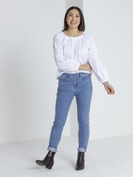 Gathered Sleeve Top