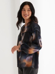 L/S Gathered Top