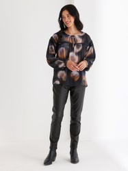 L/S Gathered Top