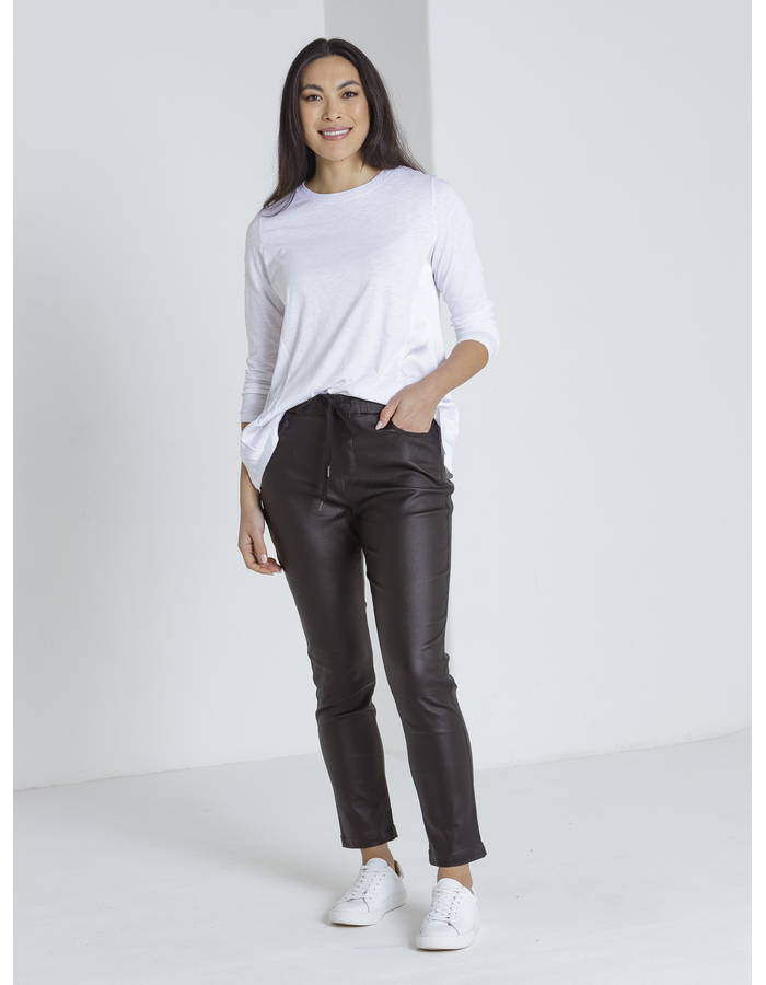 Faux Leather Women's Pant