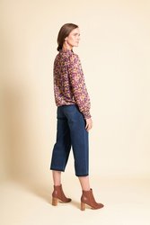 Shirred Cuff Pinktuck Blo