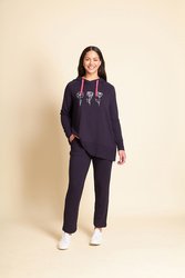 Zip Hem Oversized Sweater
