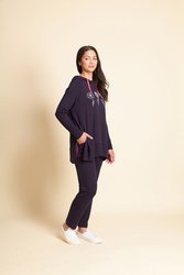 Zip Hem Oversized Sweater
