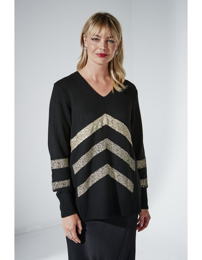Rouen Chevron Women's Jumper