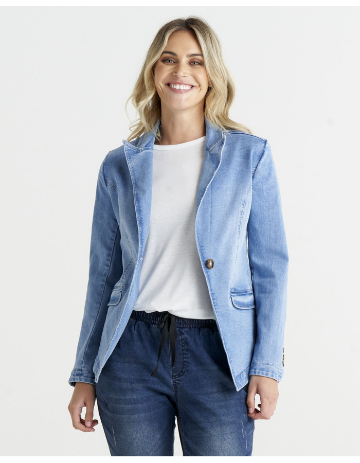 Becki Denim Women's Blazer