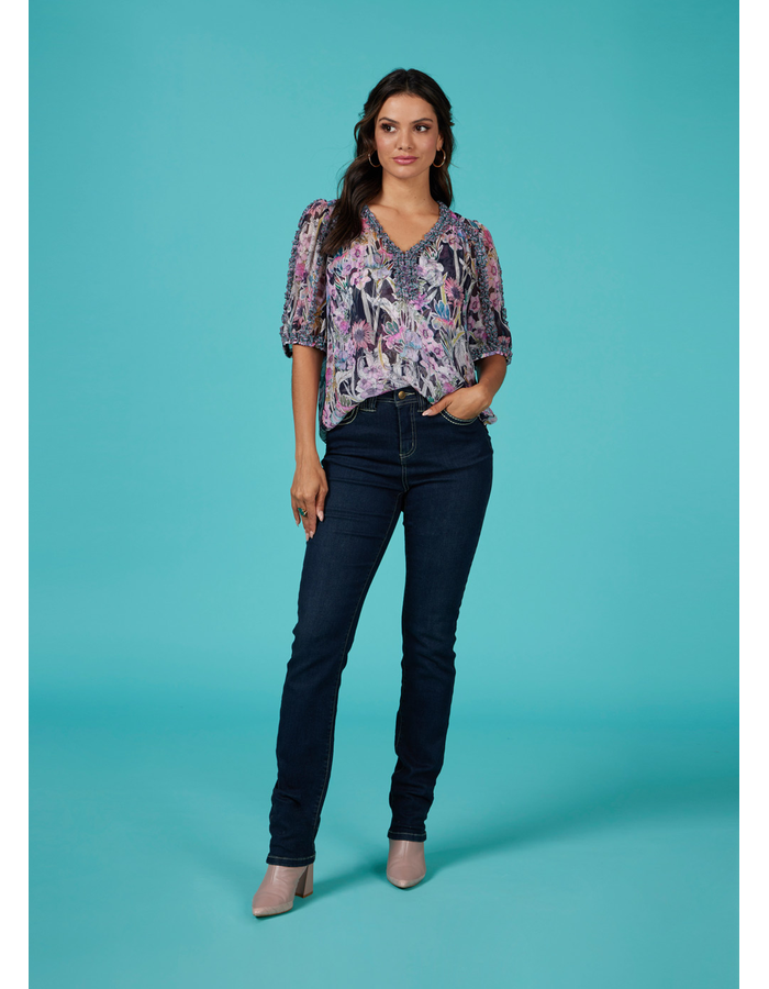 Decoupage Women's Top