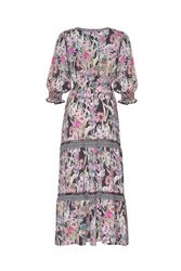 Decoupage Midi Dress