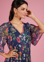 Fleur Presse Midi Dress