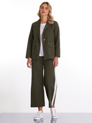 L/S Cotton Blend Blazer