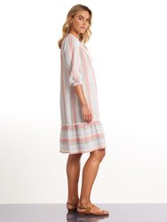 3/4 Mixed Stripe Dress