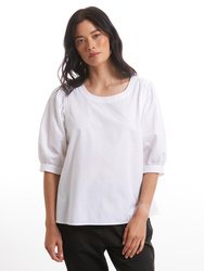 Pleat Detail Top