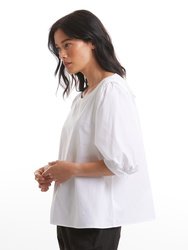 Pleat Detail Top