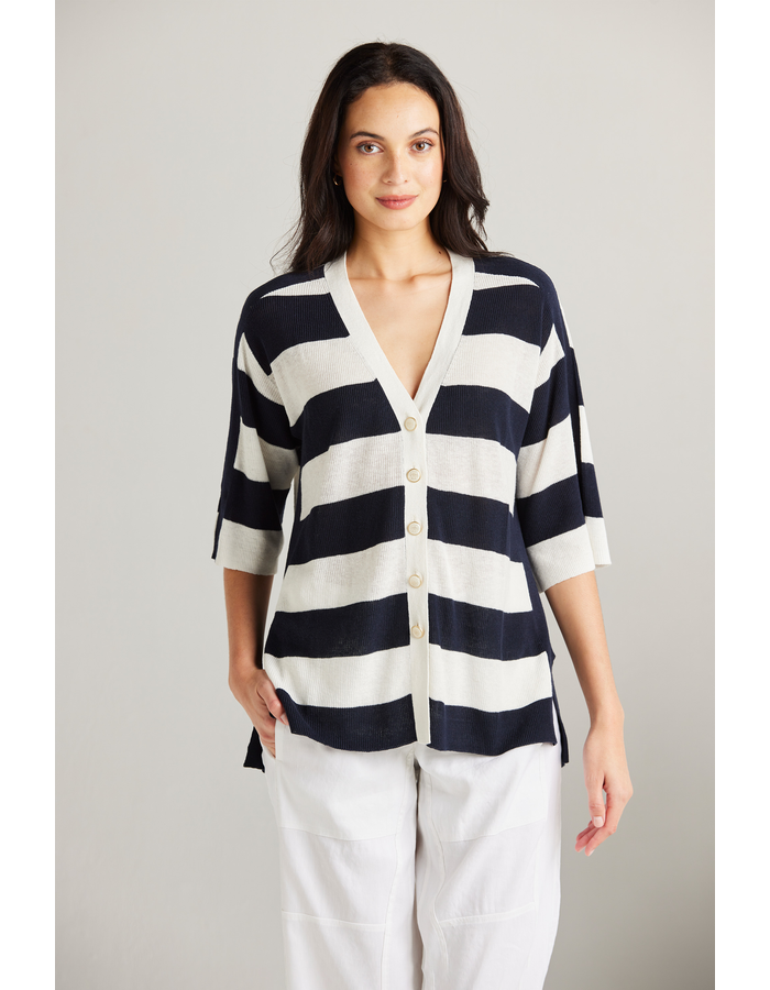 Livi Stripe Women's Cardigan