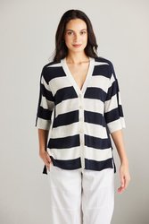 Livi Stripe Cardigan
