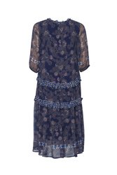 Wood Craft Midi Dress