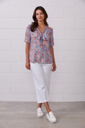 Camden Printed Blouse 