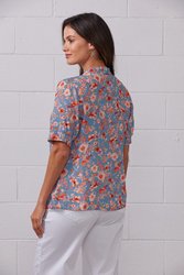 Camden Printed Blouse 