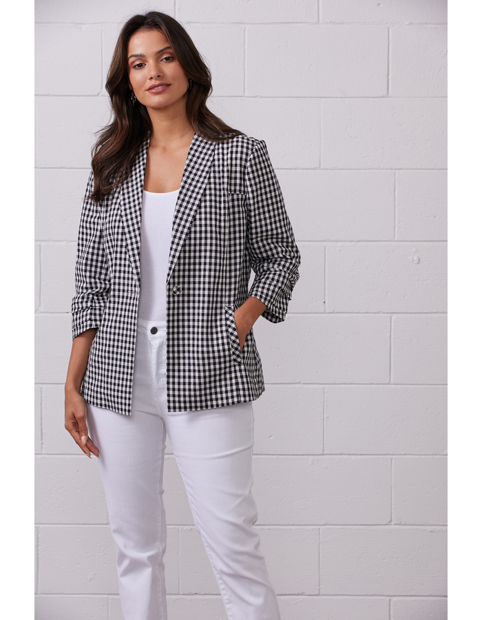 Drew Check Women's Blazer