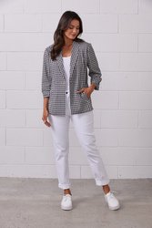 Drew Check Blazer