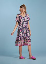 Fuchsiaristic Dress