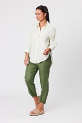 Detailed Hem Pant