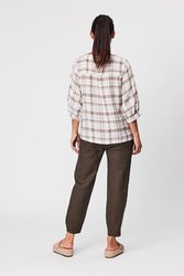 1/2 Sleeve Check Top