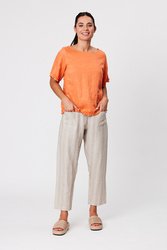 Plain Frill Trim Top