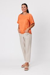 Plain Frill Trim Top