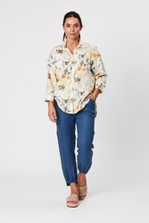 Garden Floral Shirt 3/4 S