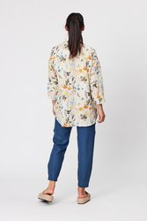 Garden Floral Shirt 3/4 S