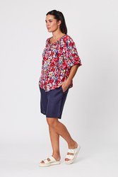 Gathered Neck Top
