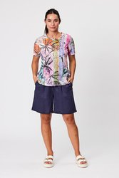 Psychedelic Print Tee