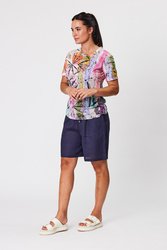 Psychedelic Print Tee