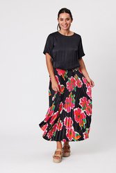 Back Pleat S/S Top