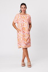 Floral Dress S/ Sleeve