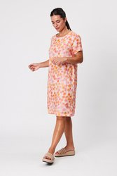 Floral Dress S/ Sleeve