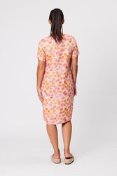 Floral Dress S/ Sleeve