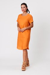 S/Sleeve Panelled Dress