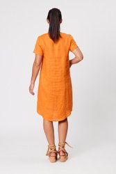 S/Sleeve Panelled Dress